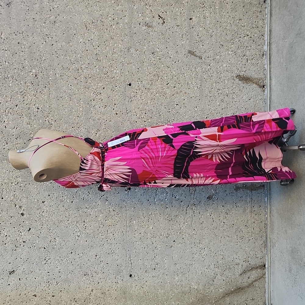 SPANNER Pink Floral Maxi Dress - Picture 11 of 14